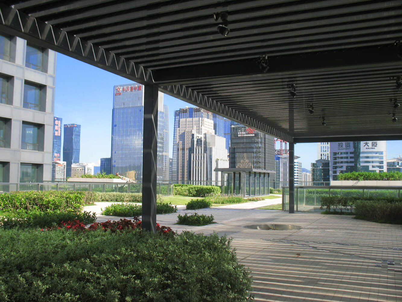 Bolsa de Shenzhen. Inside Outside. Nuevos Paisajistas. Paisajismo