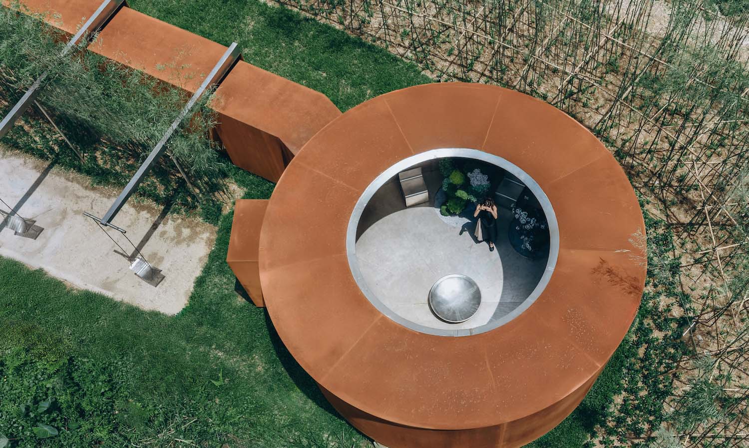 pabellón, Floral Wander Loop, DL Atelier