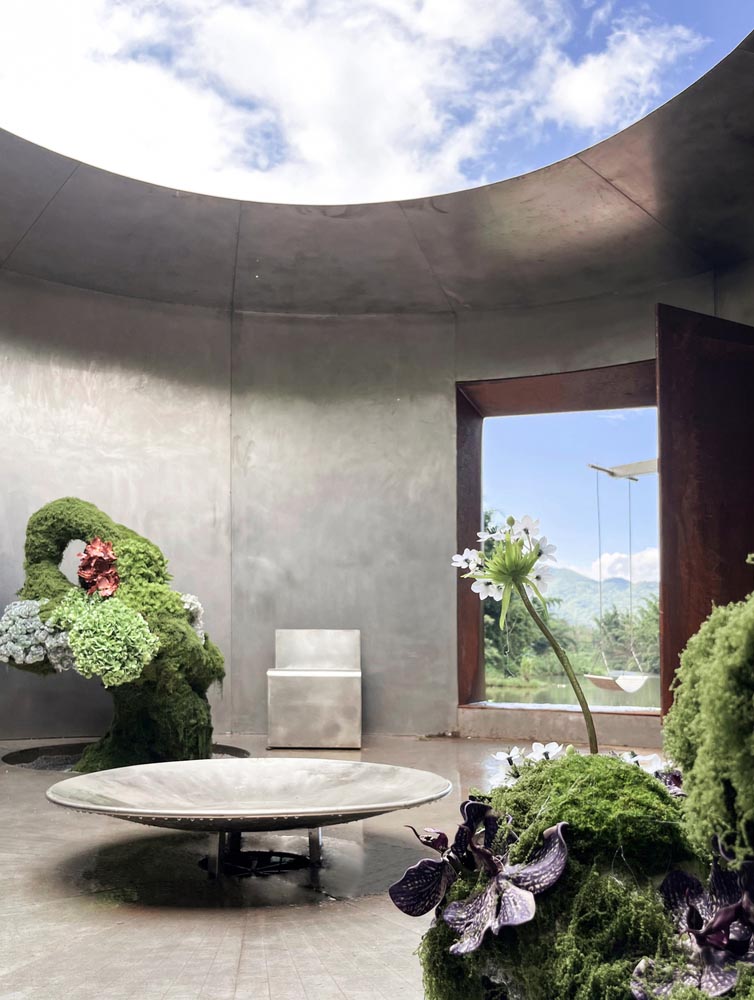 pabellón, Floral Wander Loop, DL Atelier