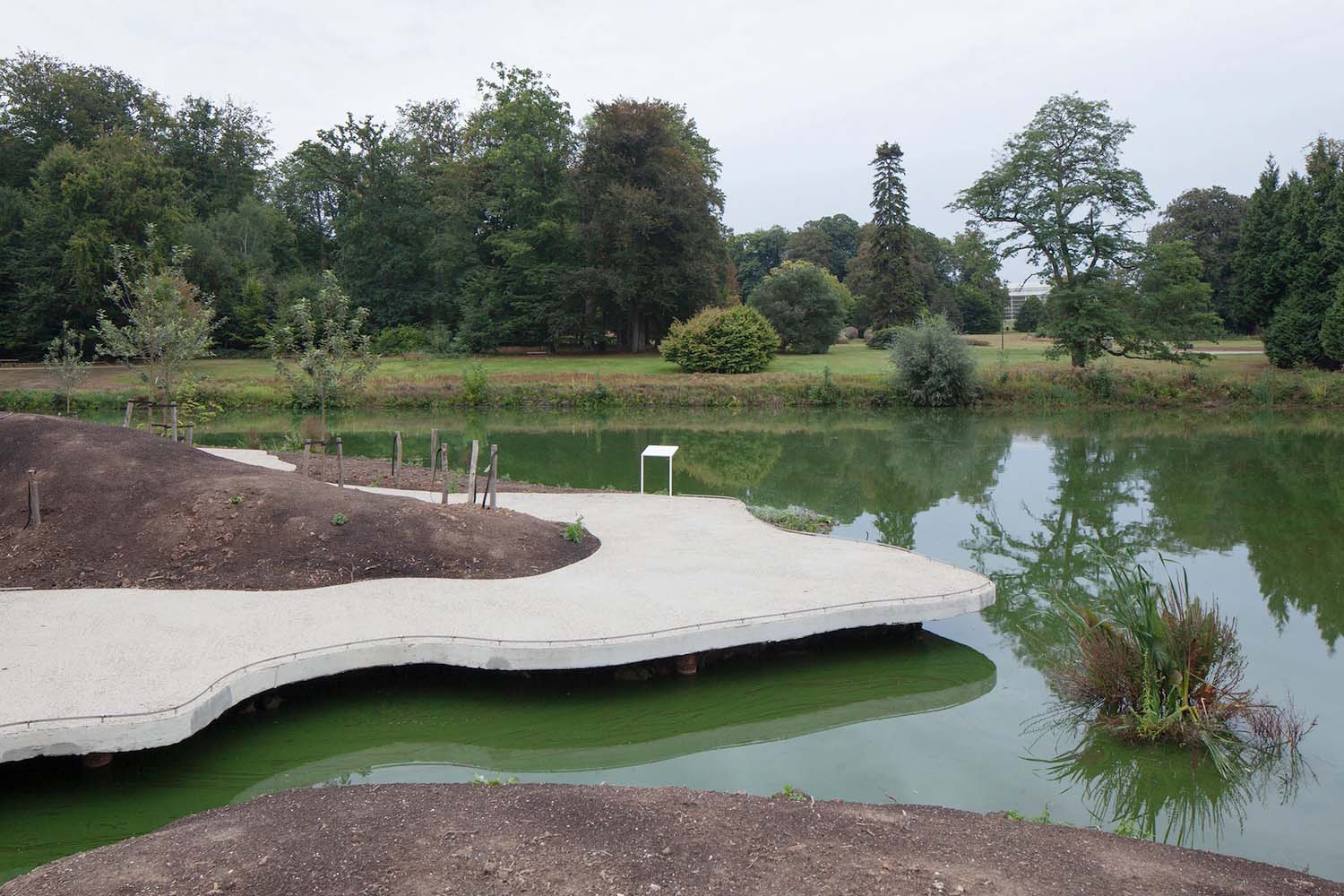 Jardín botánico de Meise, islas y Gijs Van Vaerenbergh