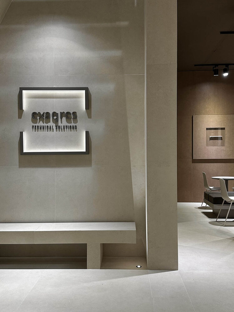 Stand Exagres en Cersaie. Summumstudio. Foto: © Fernando Alda