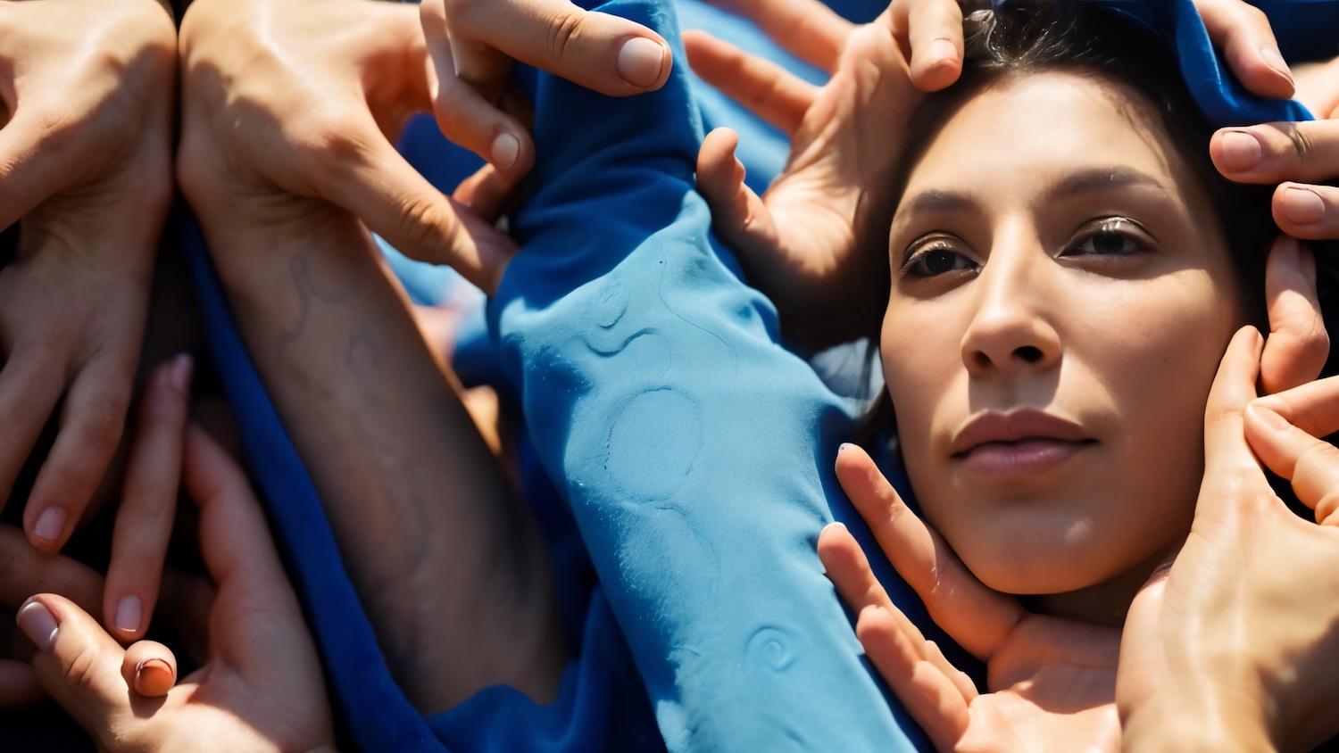 Matthew Biederman, a quickie in the bouncy house, arte digital