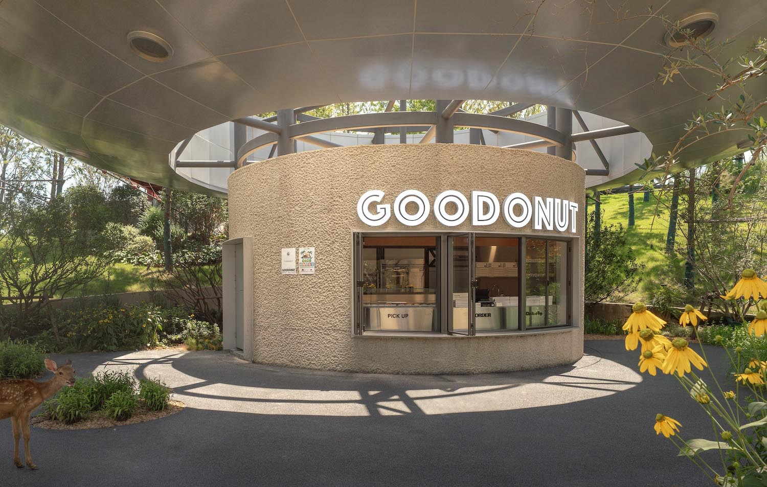 Granja, Parque de atracciones Luxe island farm