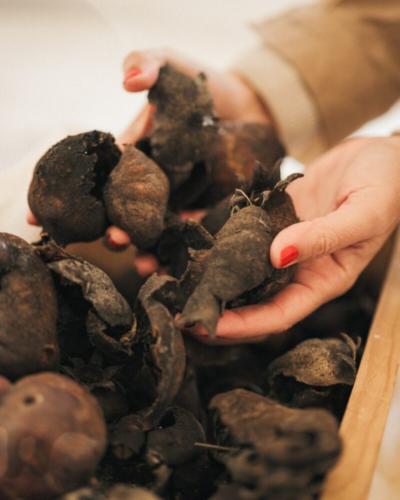 Cáscaras de granada