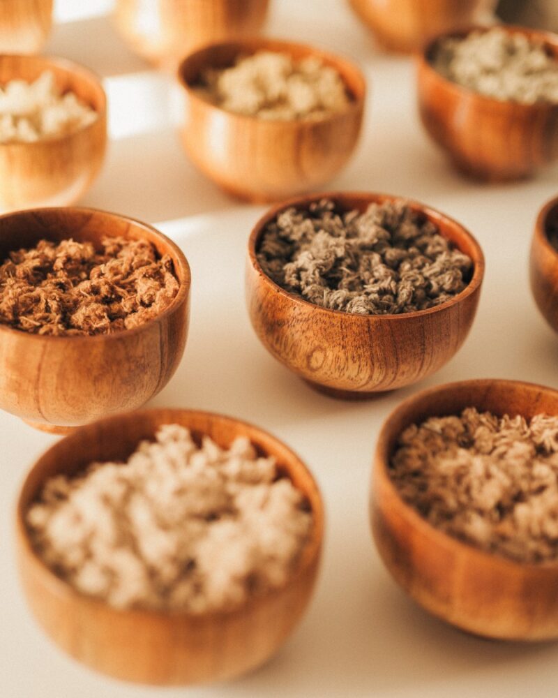 Paleta de colores naturales