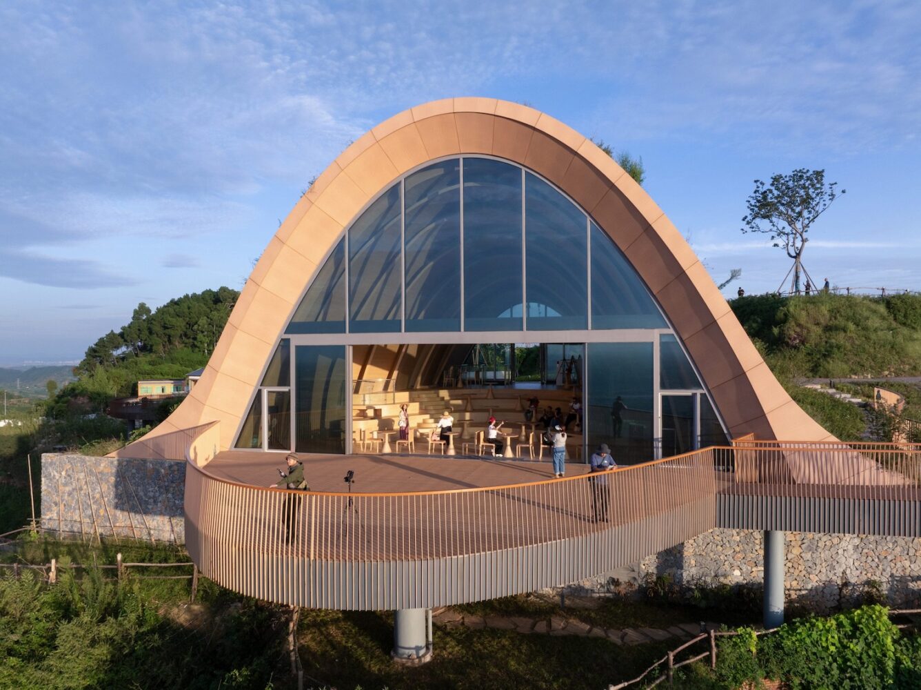 MVRDV, Pujiang Platform, mirador