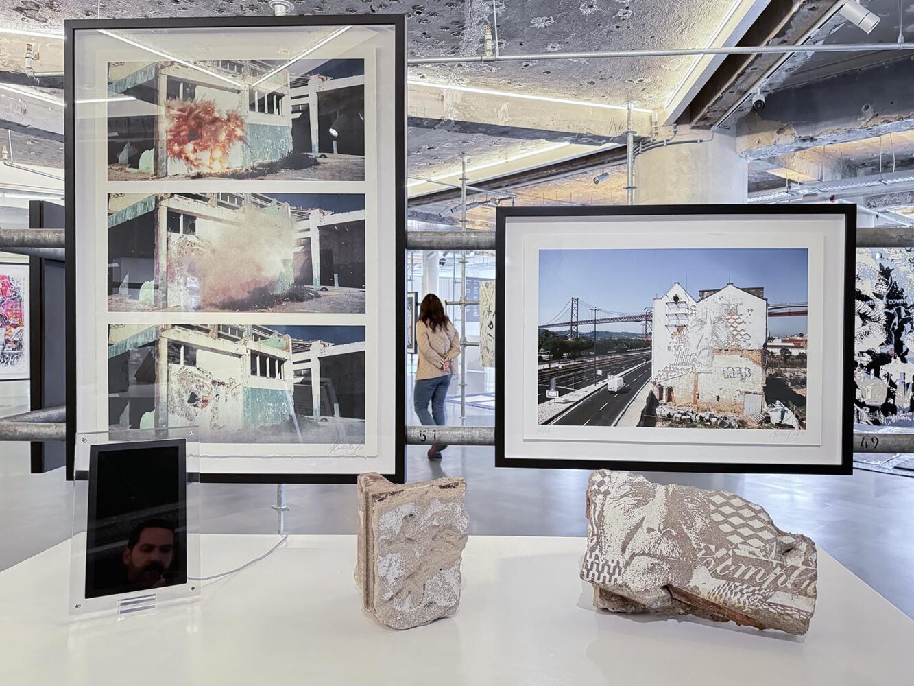 Vhils, Mude, Lisboa, arte contemporáneo