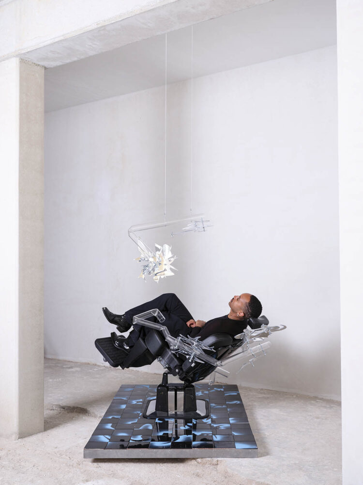 Derrick Crichlow. Foto: © Carlfried Verwaayen. Design Academy Eindhoven