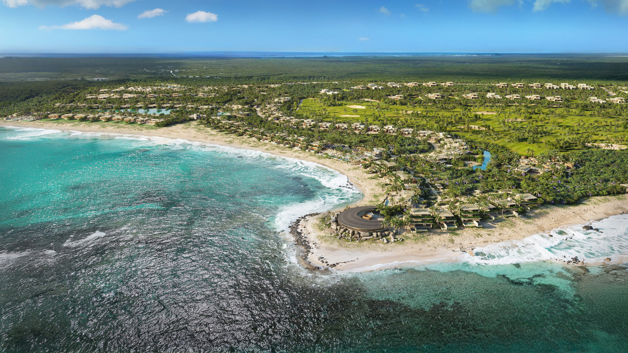 Masterplan Ritz-Carlton at Cotton Bay by TAHR Arquitectura