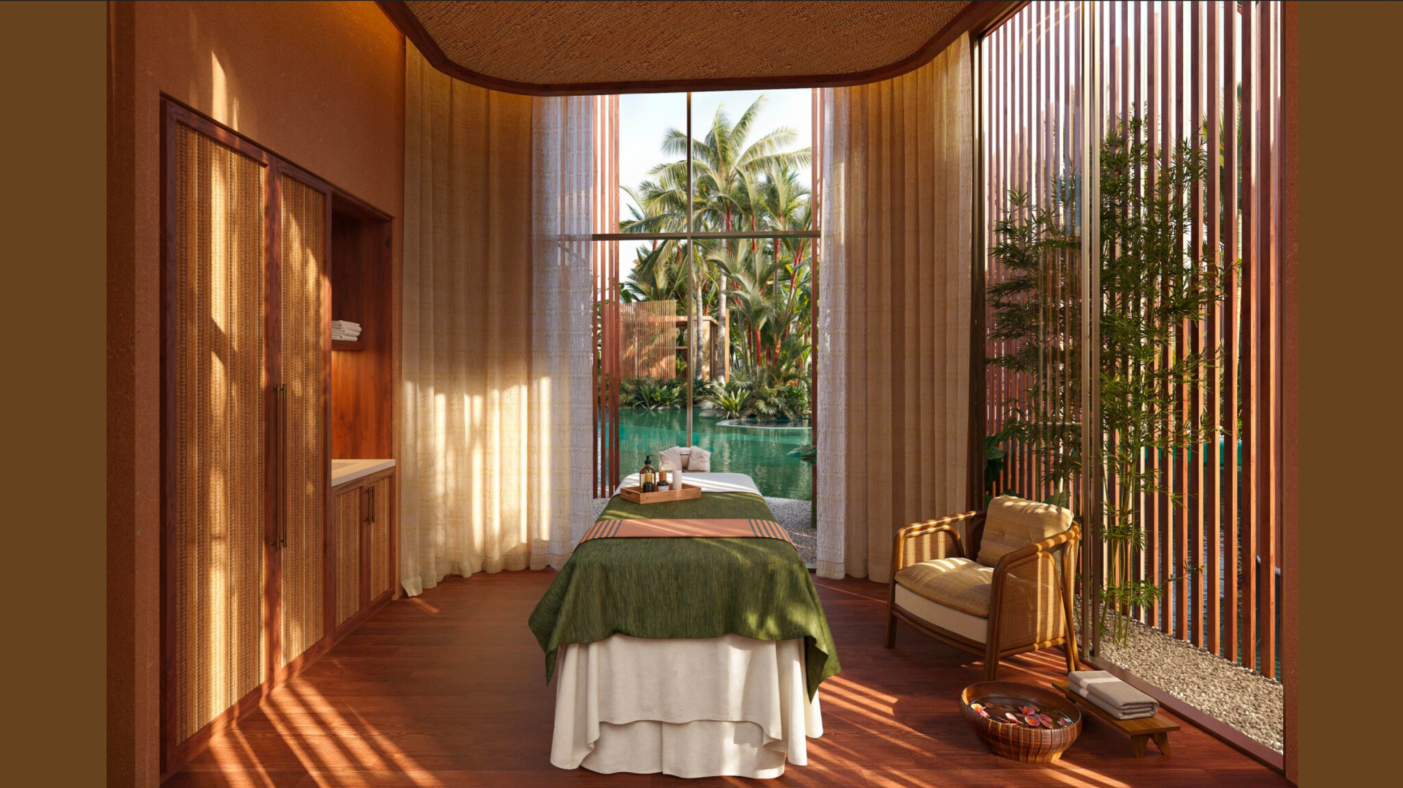 Pabellón de tratamiento Ananas Spa por TAHR Arquitectura