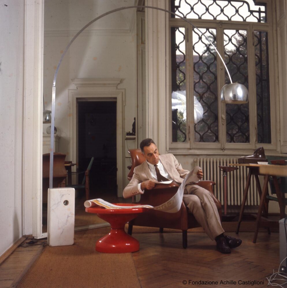 Lámpara Arco. Achille Castiglioni. Flos. Foto © Fondazione A. Castiglioni
