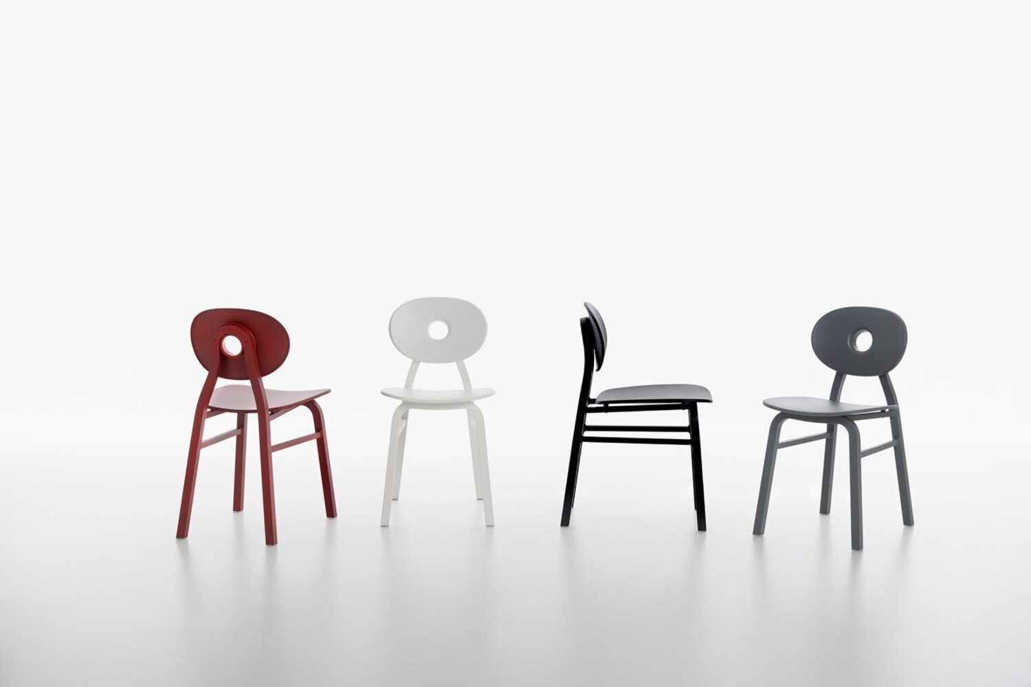 Elipse chair. Patrick Jouin. Zanotta