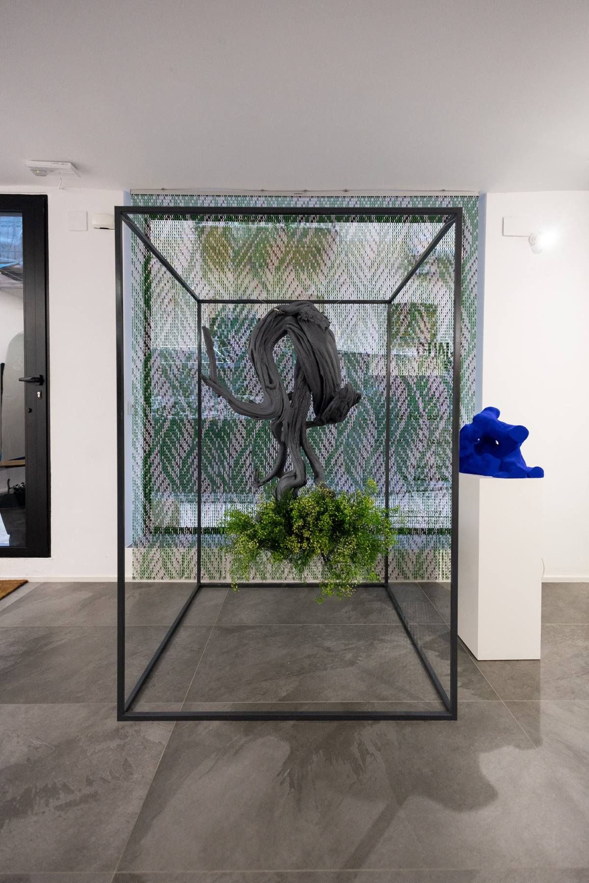 Naturaleza, diseño y arte instalación efímera galería CLC arte