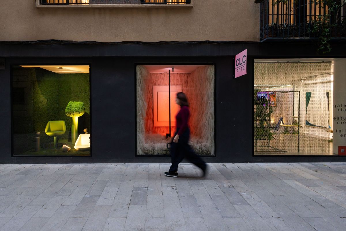 Escaparatismo JALEO greenART por Jose Manuel Ferrero EstudiHac