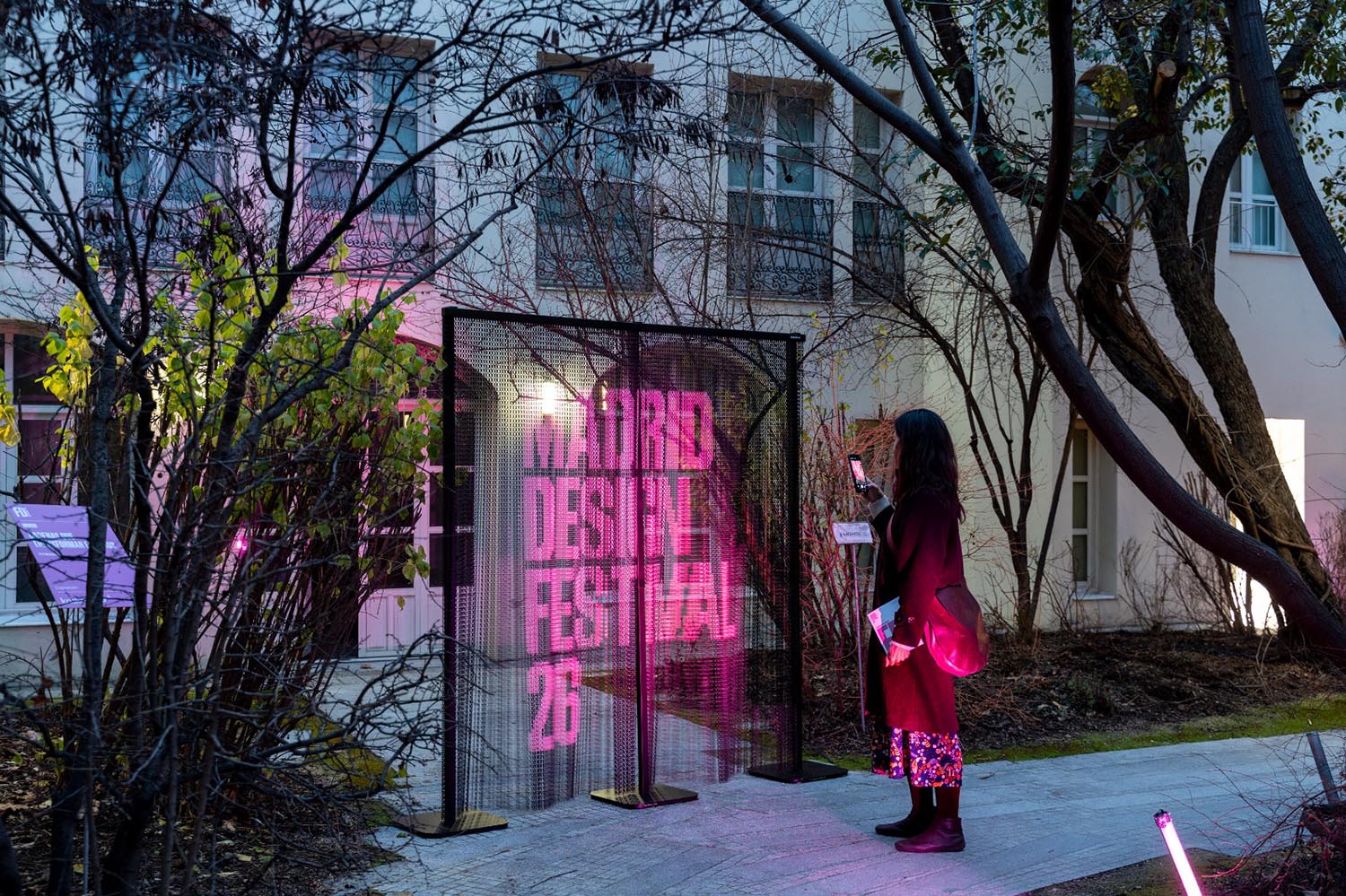 Intervenciones en los accesos. Kriskadecor. Fiesta Design. Madrid Design Festival 2026