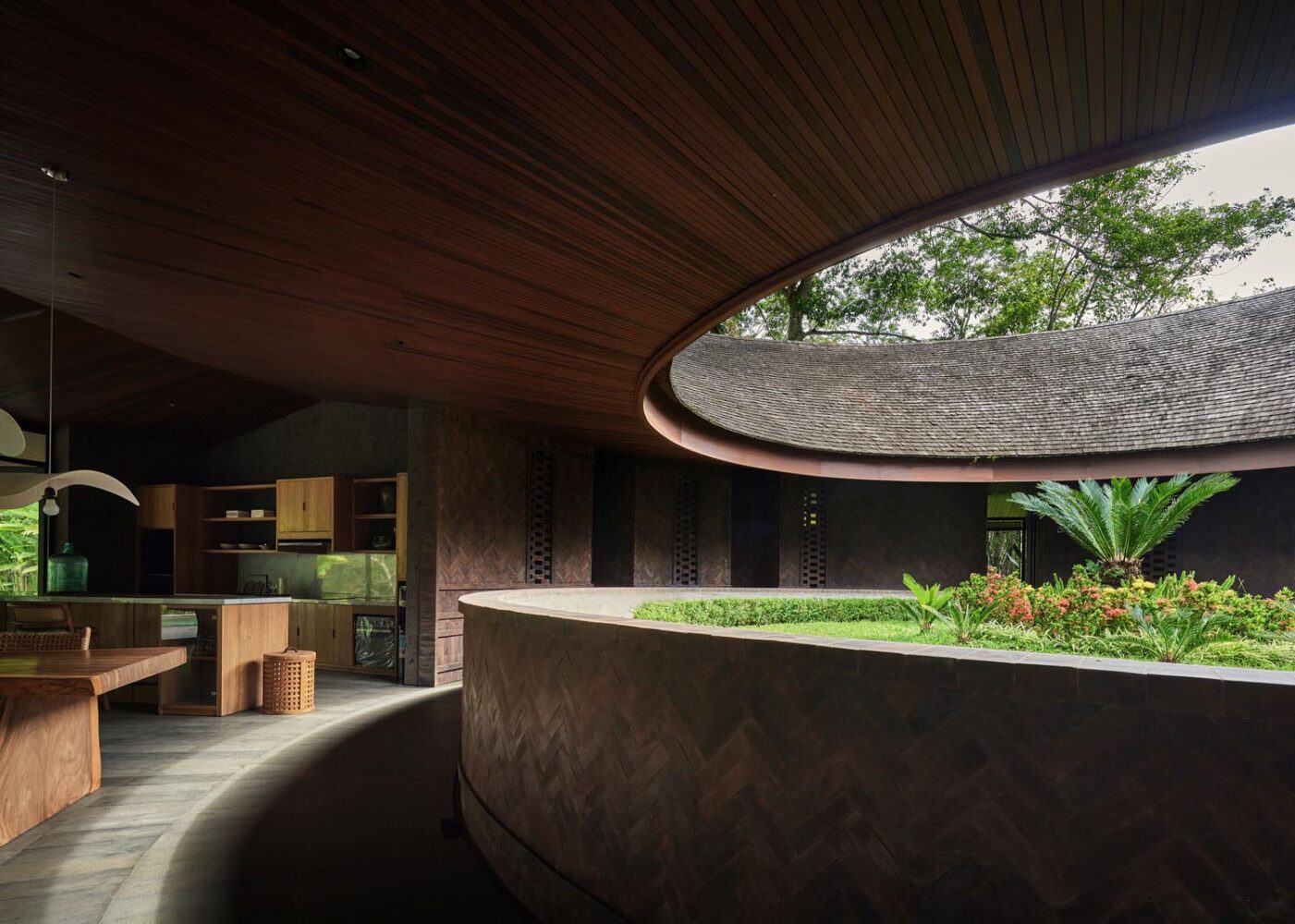 Villa Omah Prana, resort, círculo, Bali