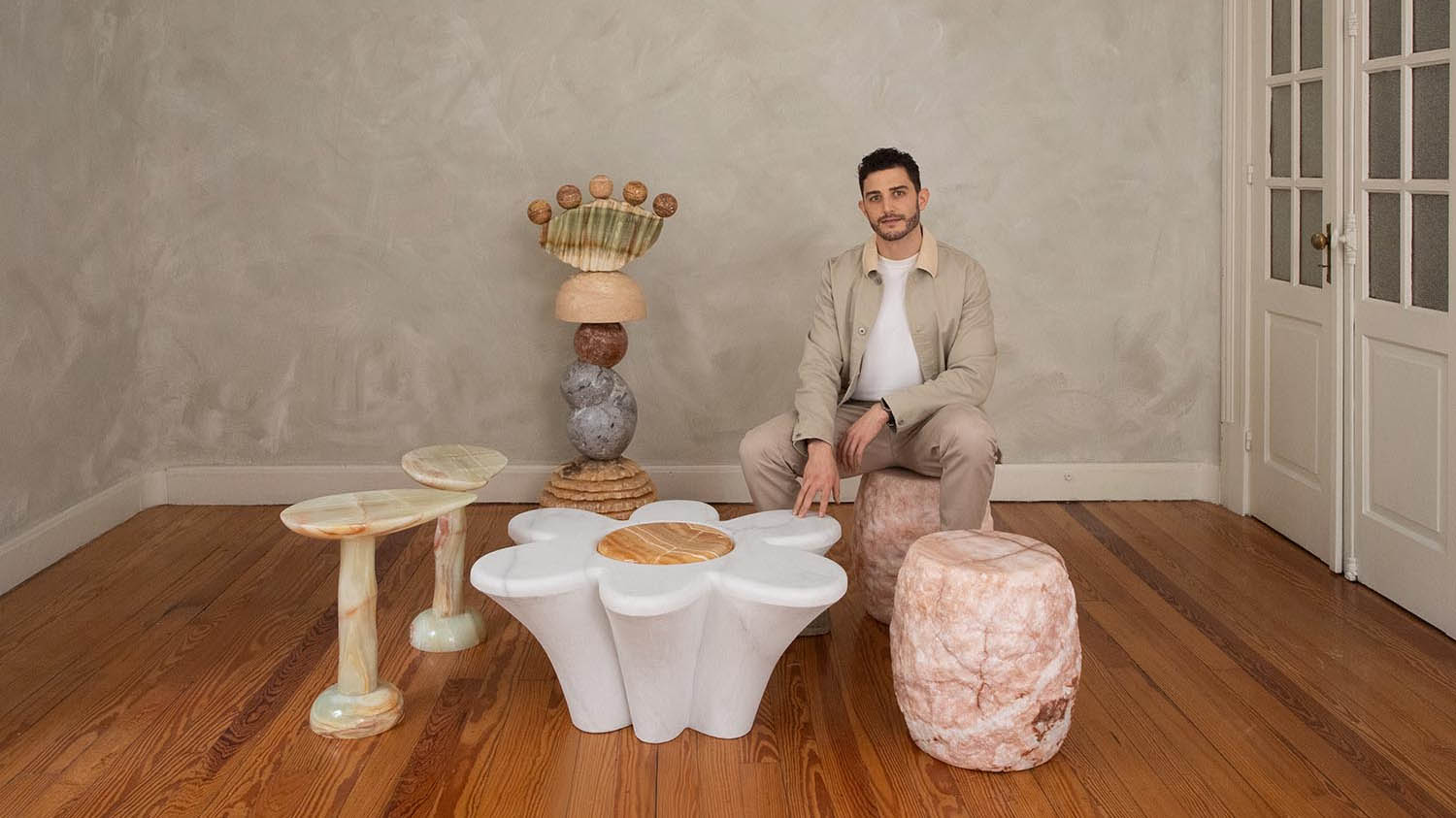 Lithic Bloom. Sten Studio. Design Miami