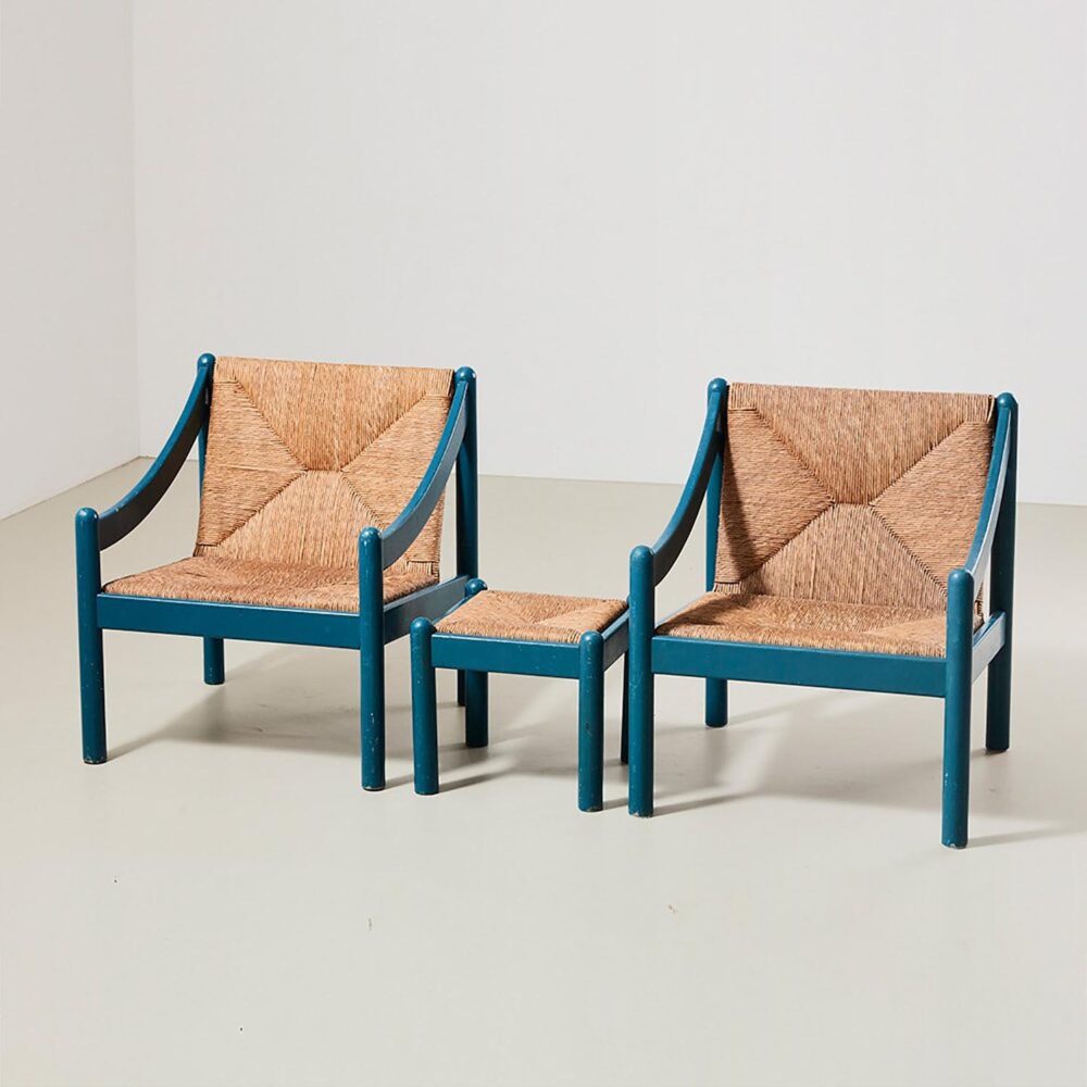 Lounge Chairs. Vico Magistretti. Cassina