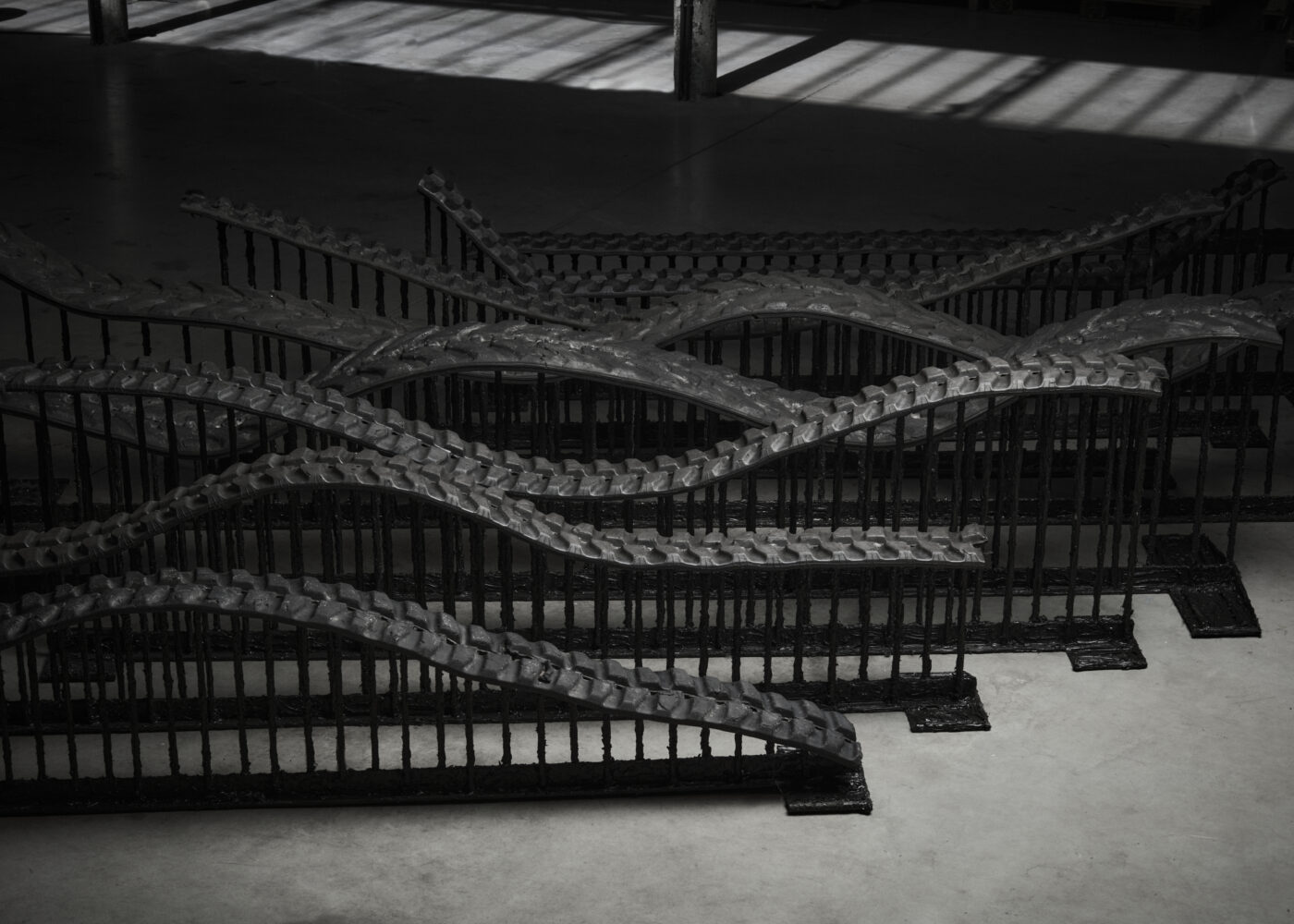 Bancs Caterpillar Group. Lionel Jadot. CAN Art Fair Madrid 2026