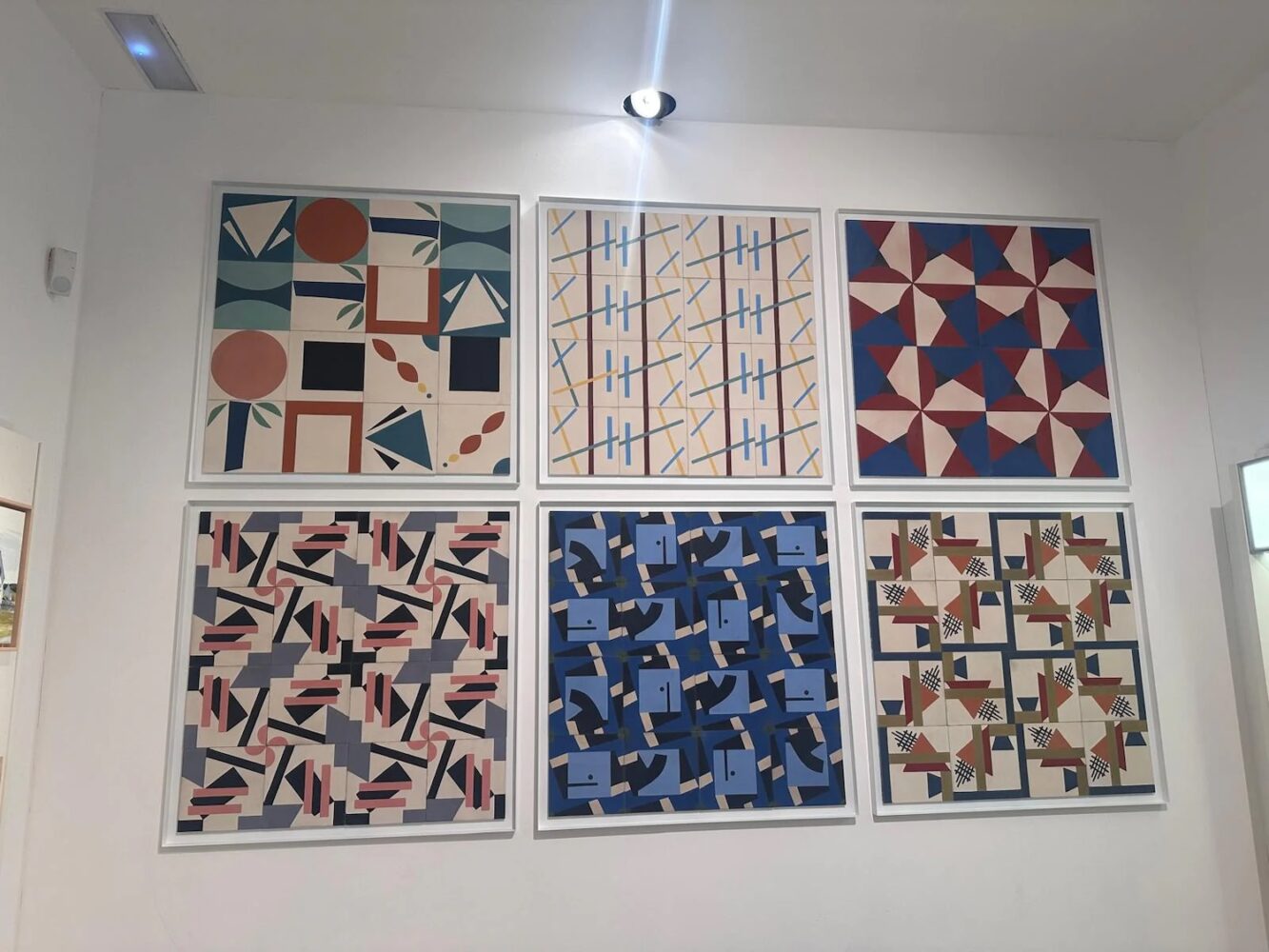 Thyssen-Bornemisza, baldosas hidráulicas, Mosaista