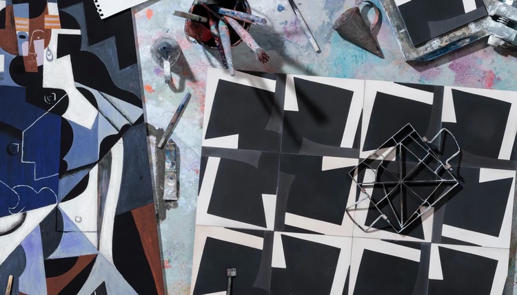 Thyssen-Bornemisza, baldosas hidráulicas, Mosaista