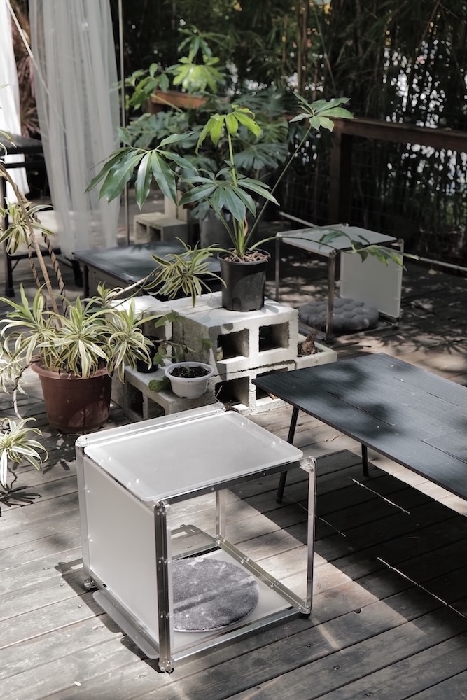 Elementos espaciales que son, al mismo tiempo, continuos en su lenguaje y autónomos en su identidad. © JXY工作室