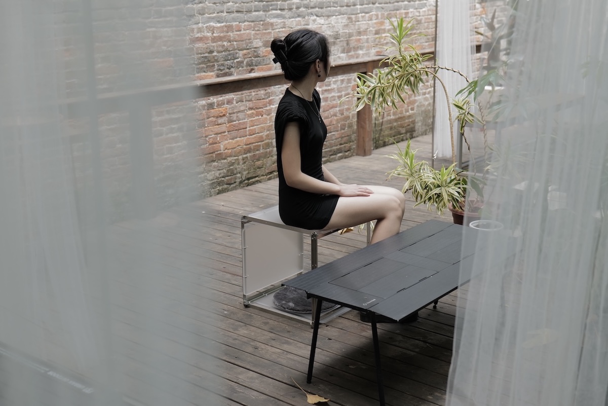 El sistema modular de mobiliario Art-chitecture — Chairs Room. © JXY工作室