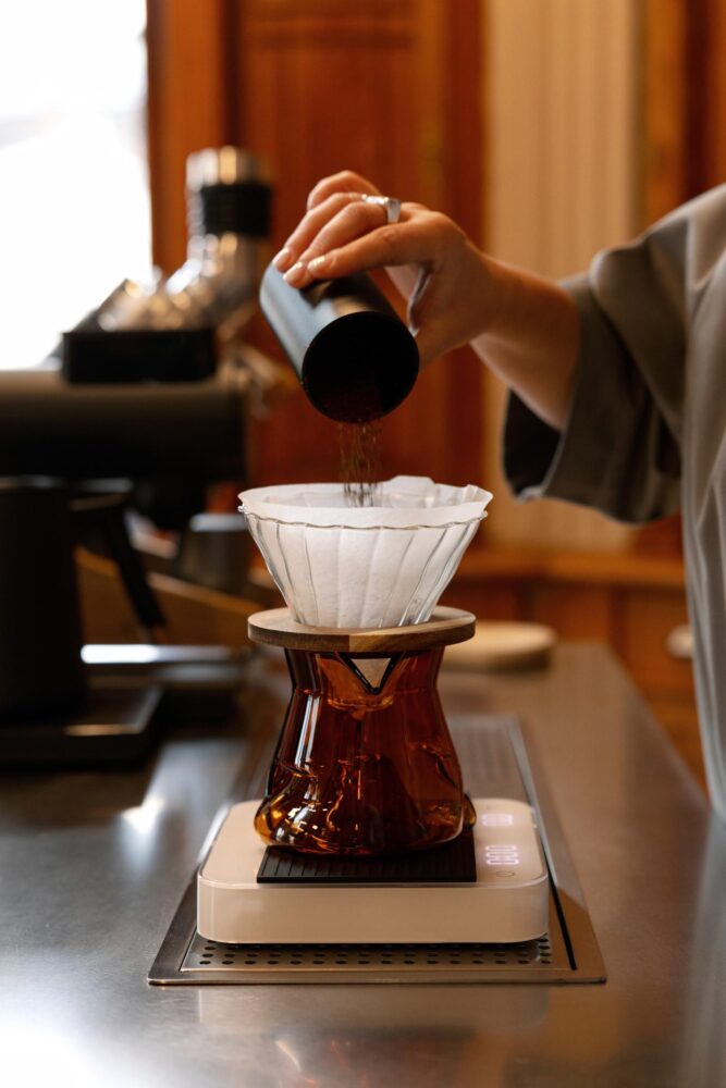 café de especialdiad, botica, laboratorium