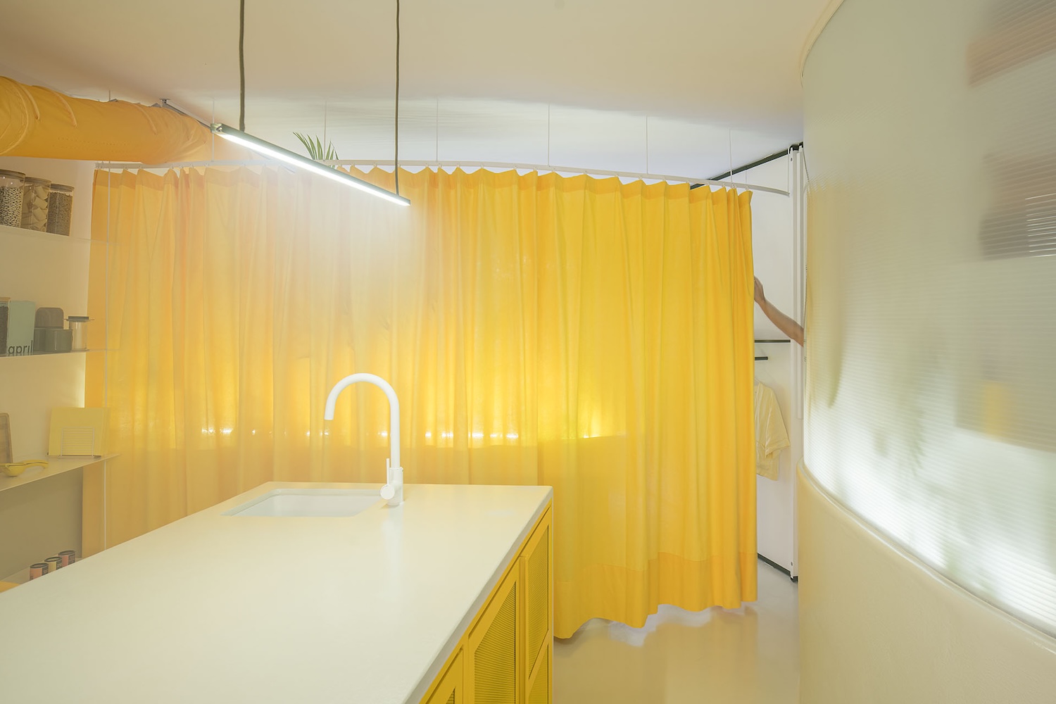 casa-estudio, Cørrigan Arquitectos, atmosférico