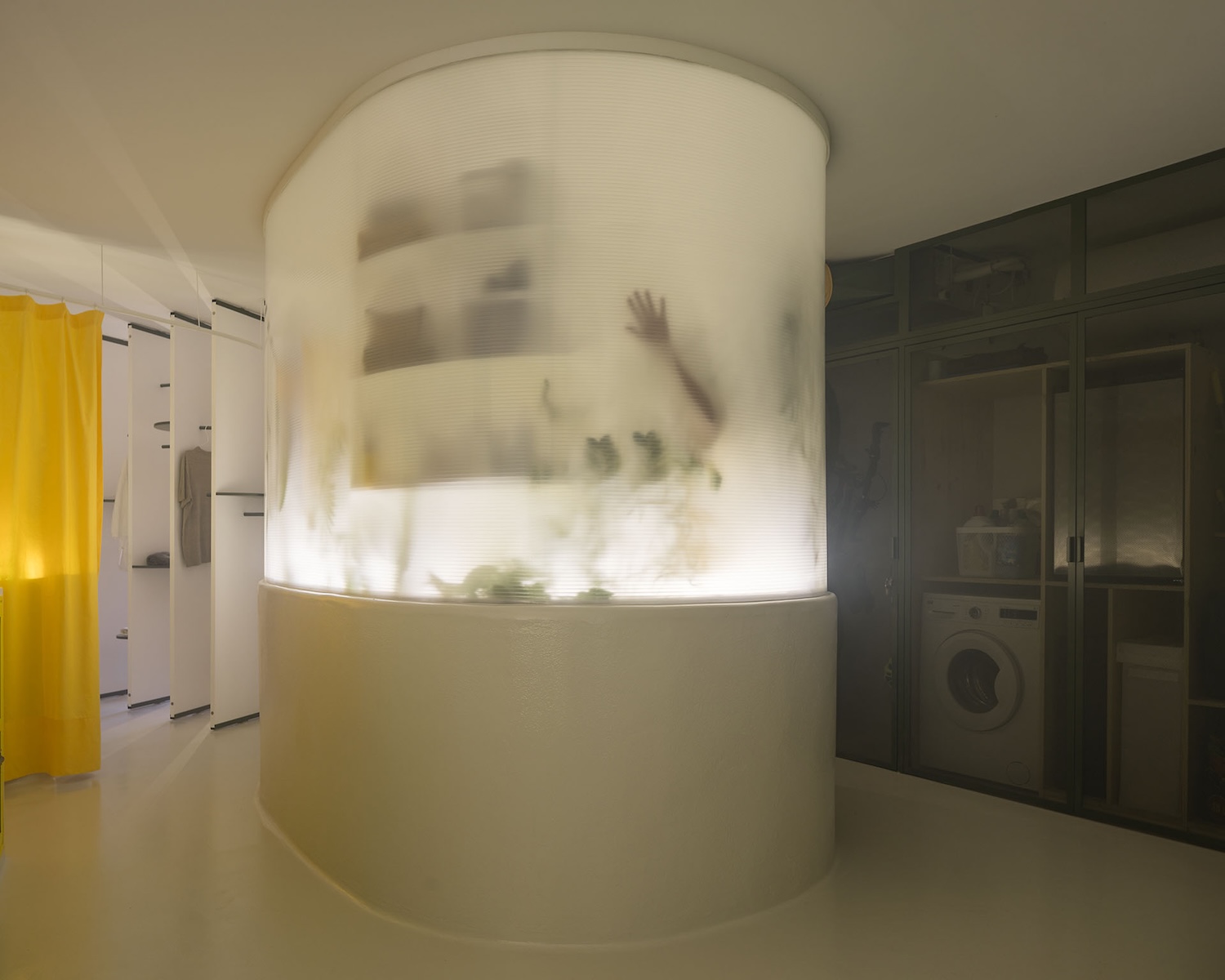 casa-estudio, Cørrigan Arquitectos, atmosférico