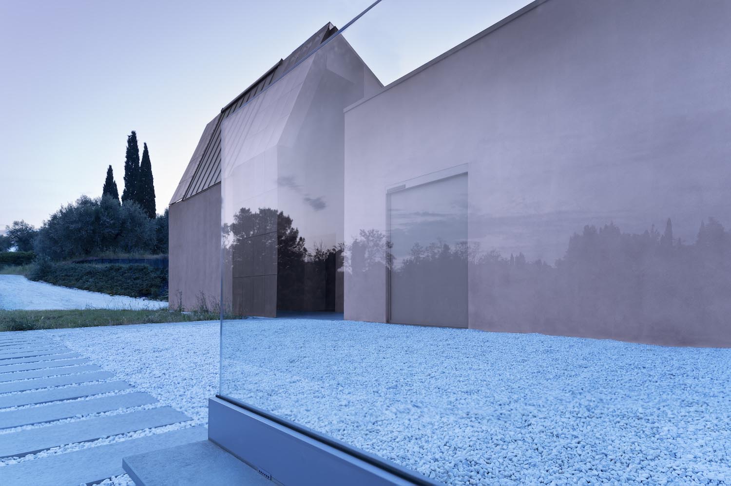 árbol, casa en la Toscana