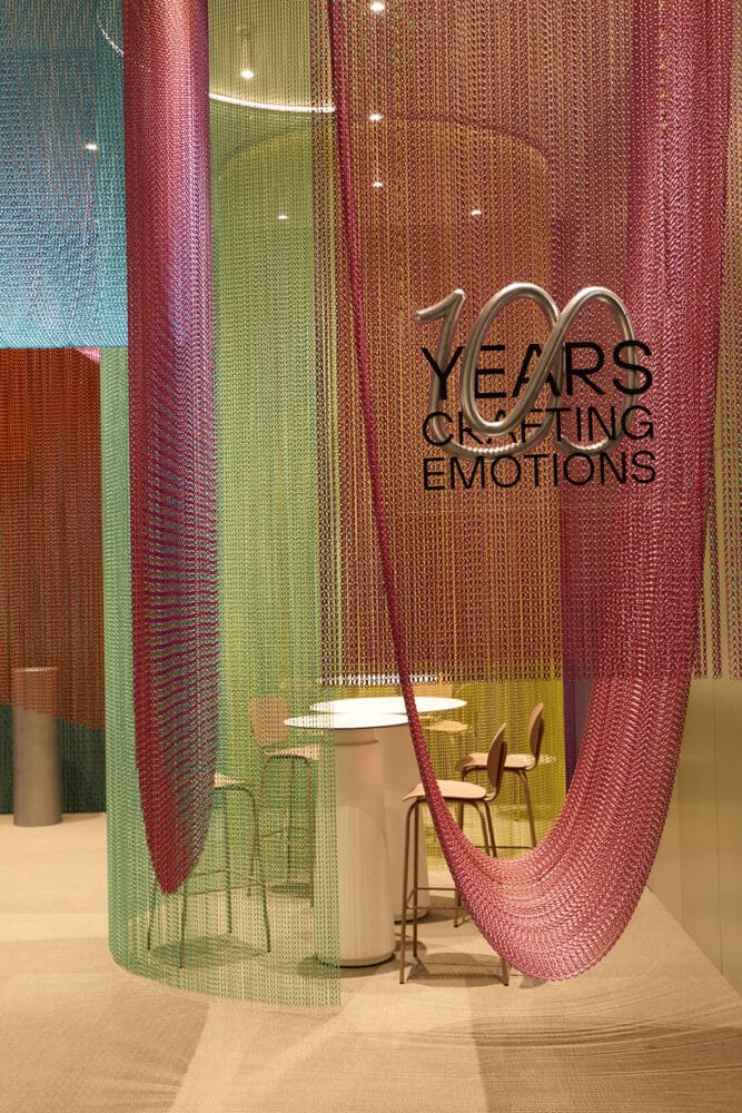 Stand Kriskadecor. Salone del Mobile 2026. Odos Design
