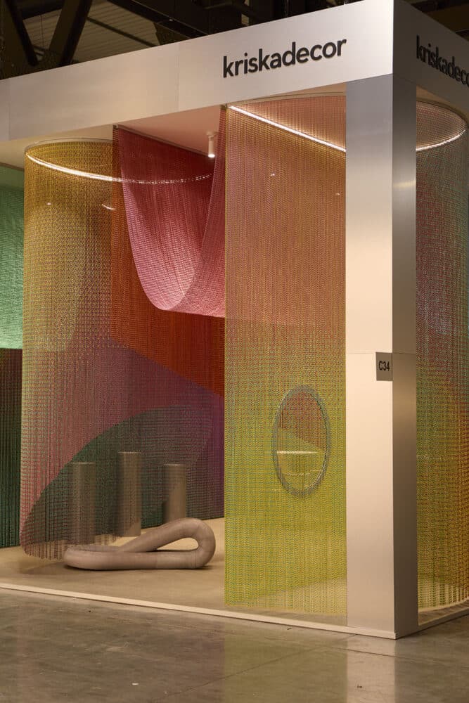 Stand Kriskadecor. Salone del Mobile 2026. Odos Design