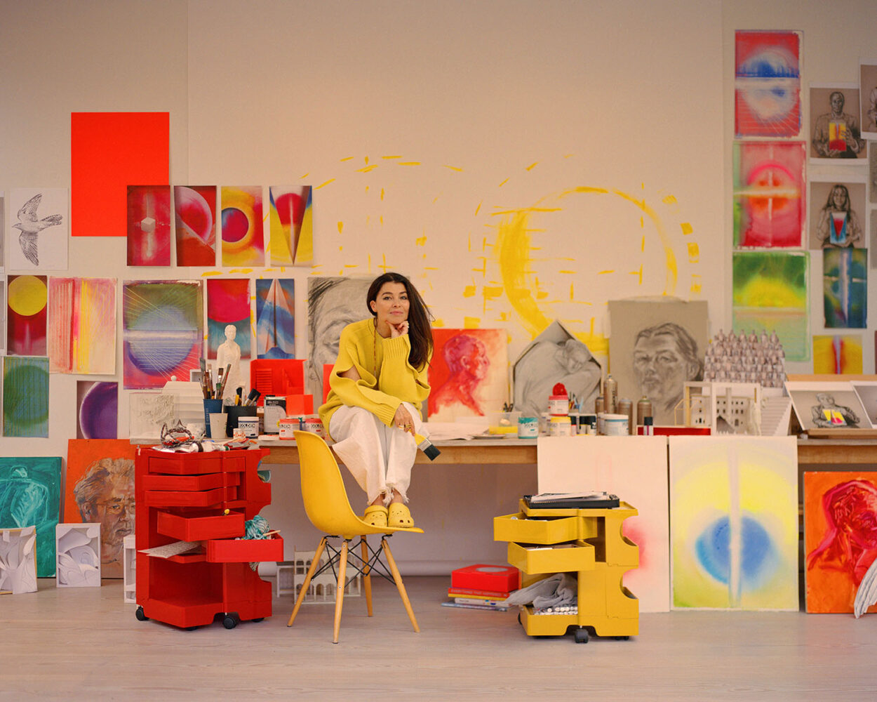 Es Devlin. Art Director Homo Faber. Foto: © Cian Oban-Smith