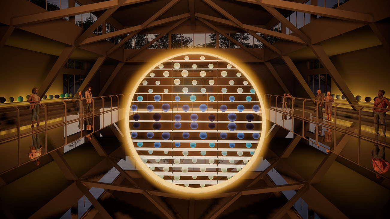 Piscina Gandini. Es Devlin. Art Director Homo Faber. Imagen: © Es Devlin Studio