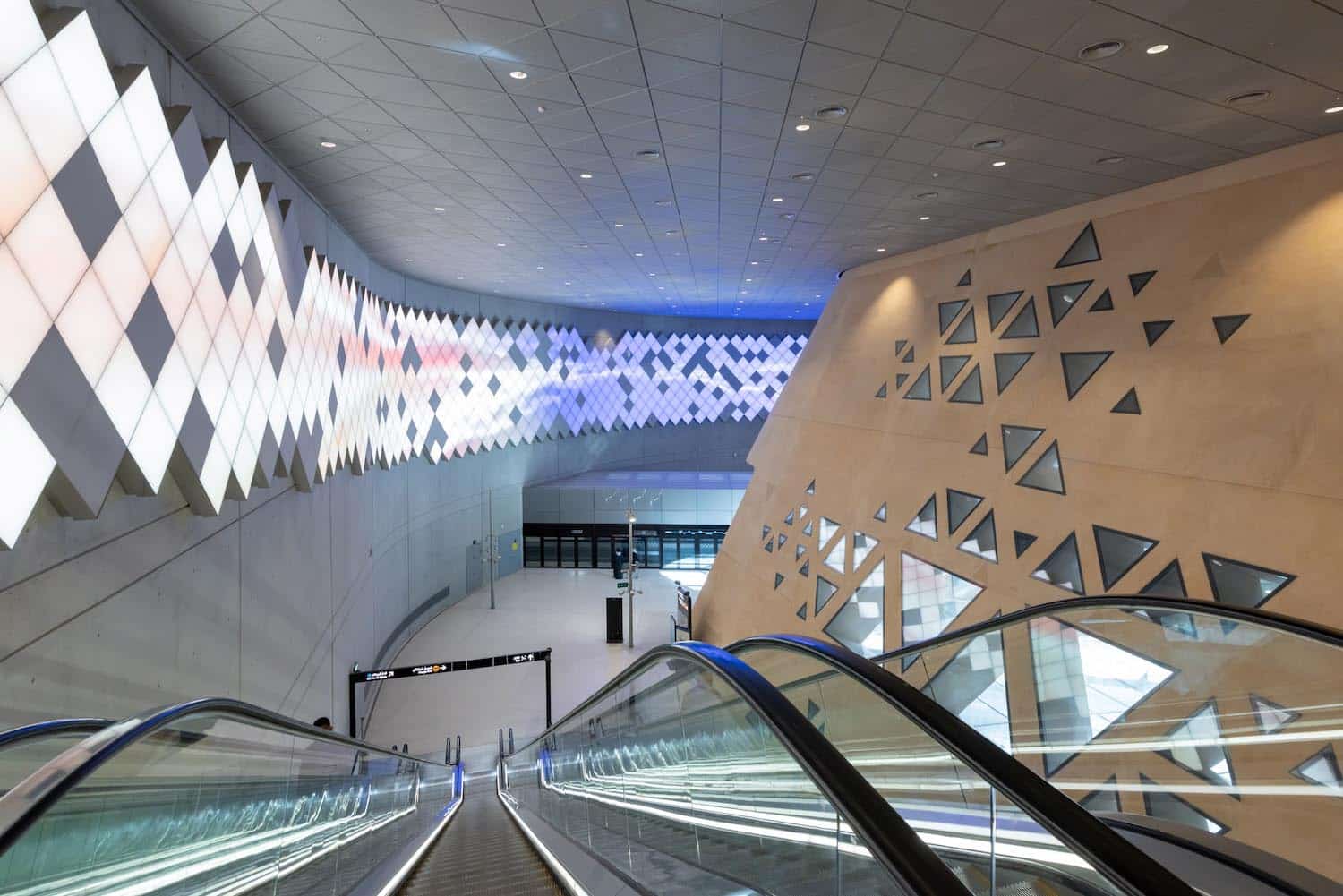 estación de metro, Snøhetta