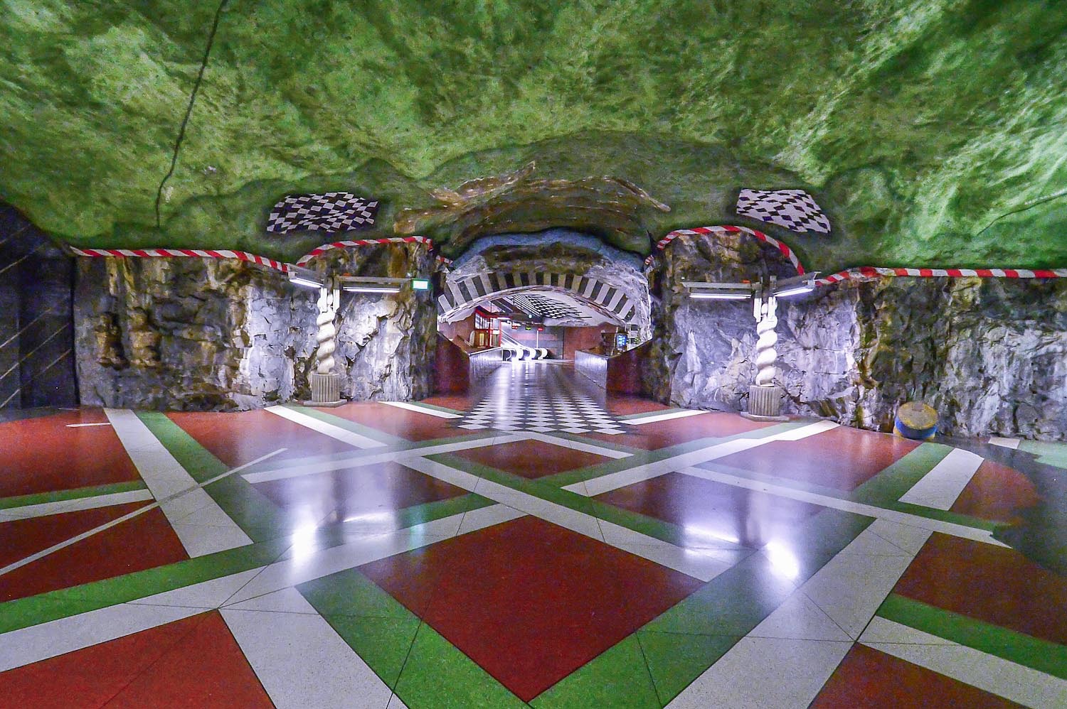 Estocolmo, metro de Estocolmo, museo