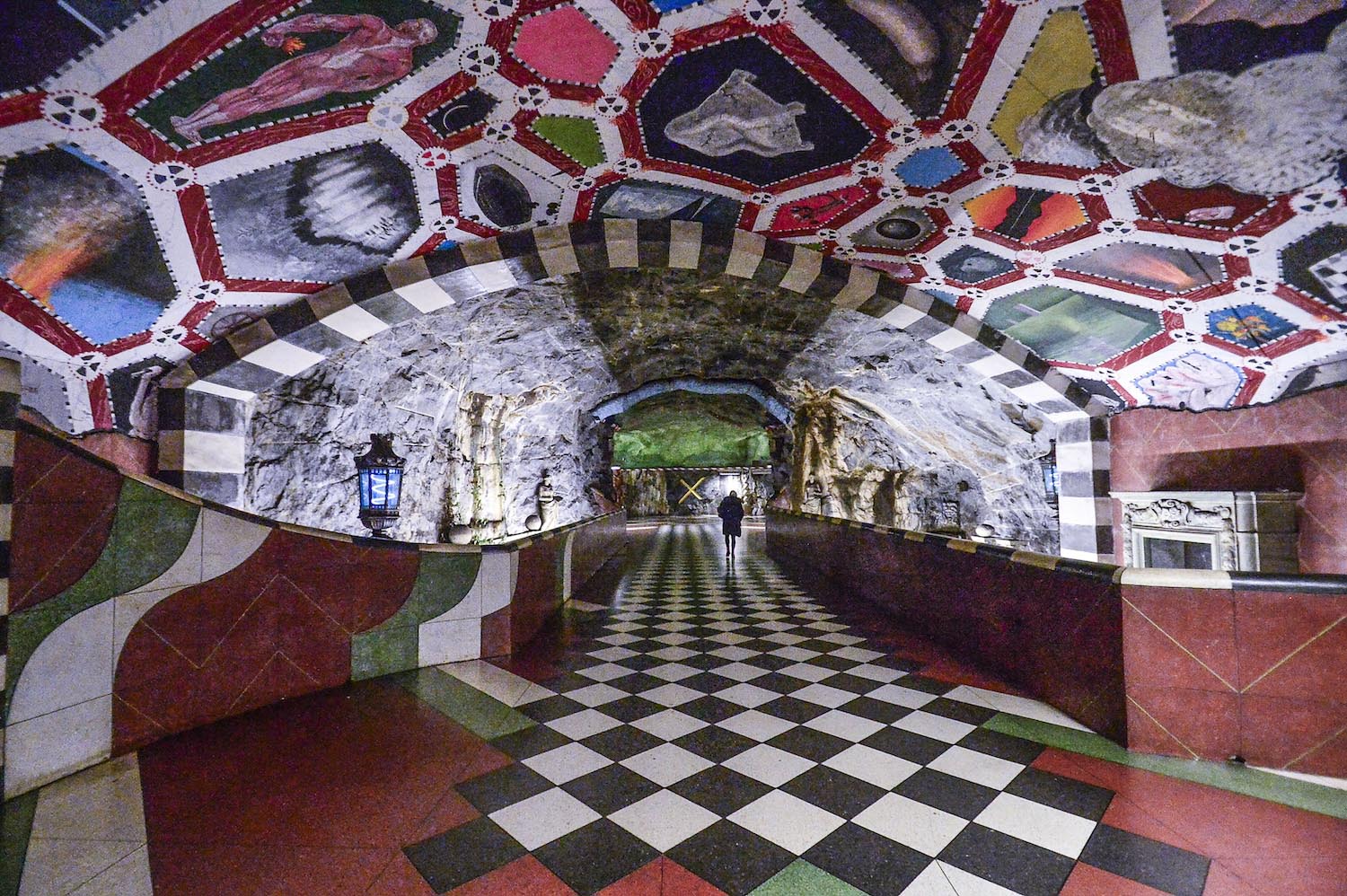 Estocolmo, metro de Estocolmo, museo