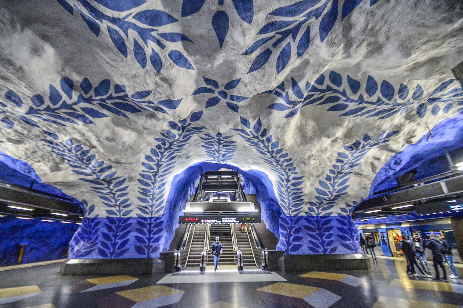 Estocolmo, metro de Estocolmo, museo