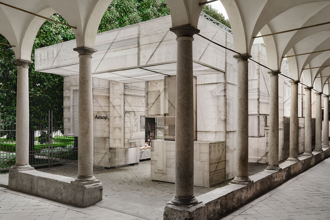 The Factory of Light. Aesop. Milan Design Week Fuorisalone 2026