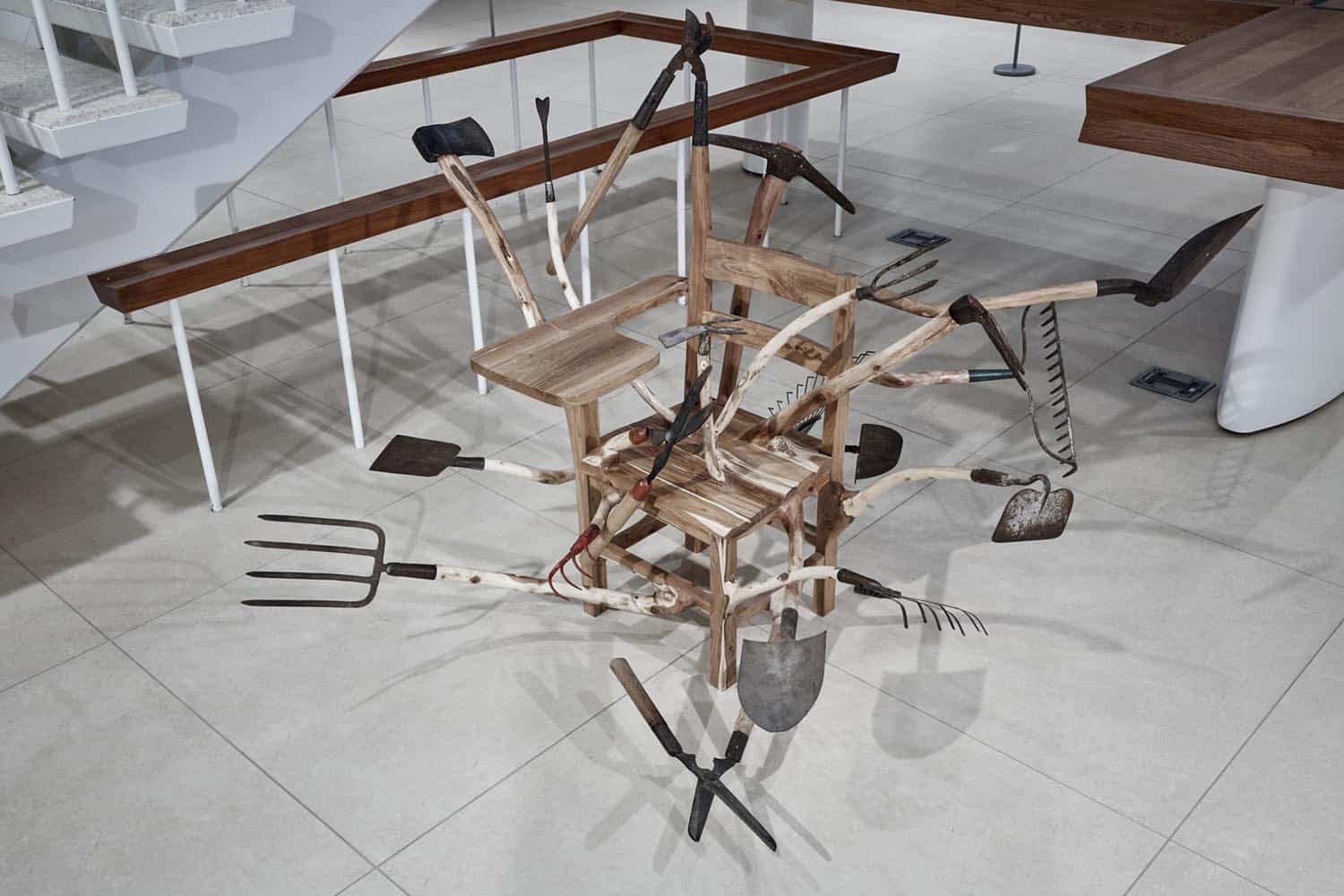 Work Study. Hugh Hayden. Foto: © Hugh Hayden, Cortesía Lisson Gallery
