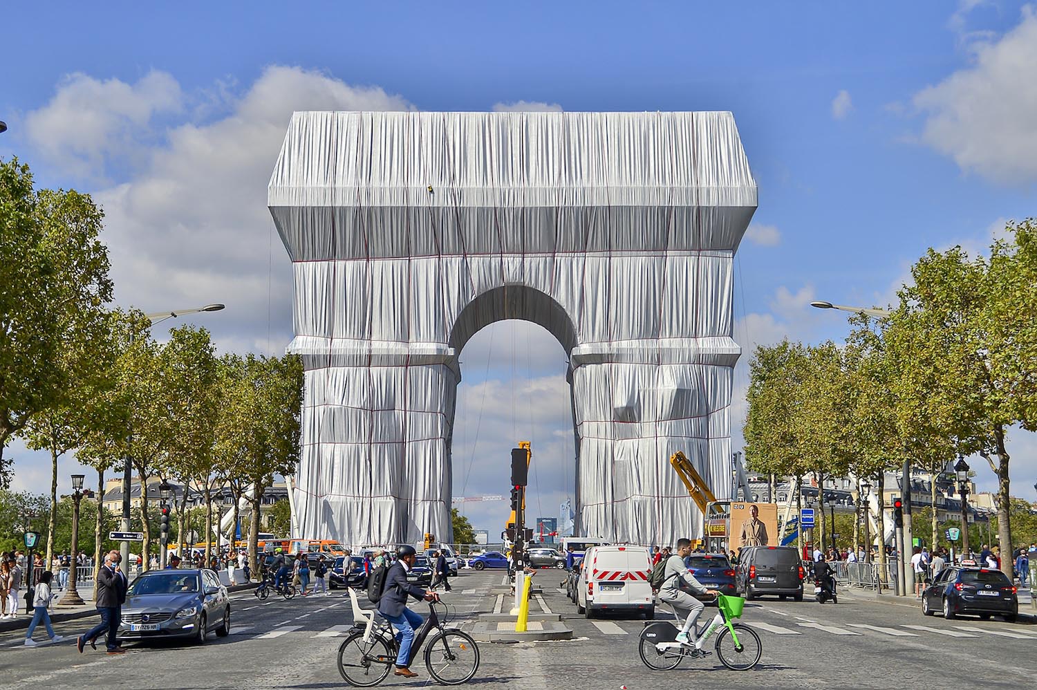 JR Pont Neuf, arte público, La Caverne