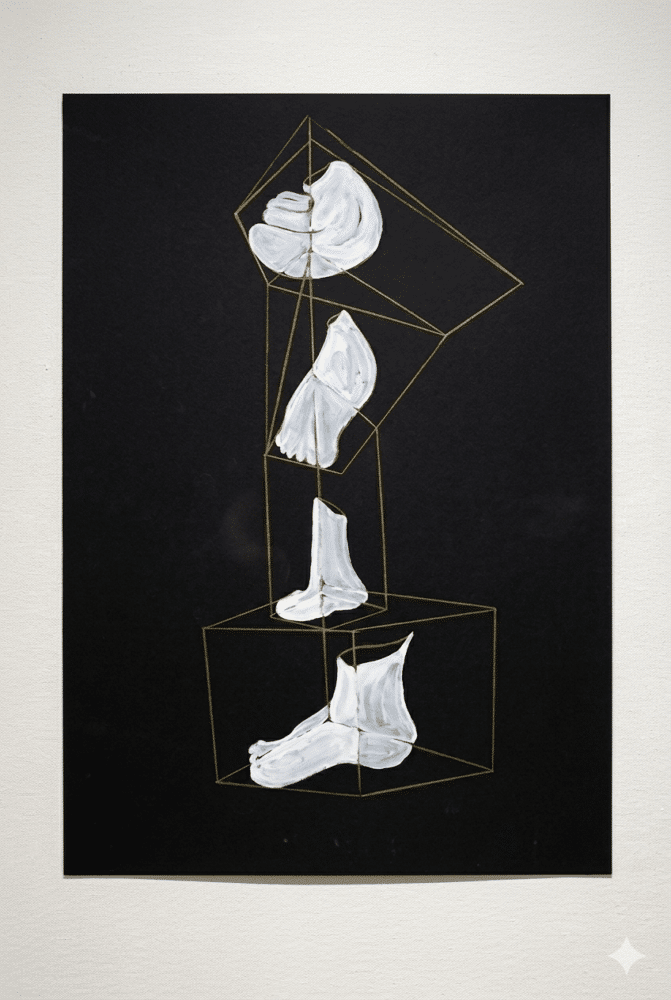 acrilico sobre papel. 100x70cm