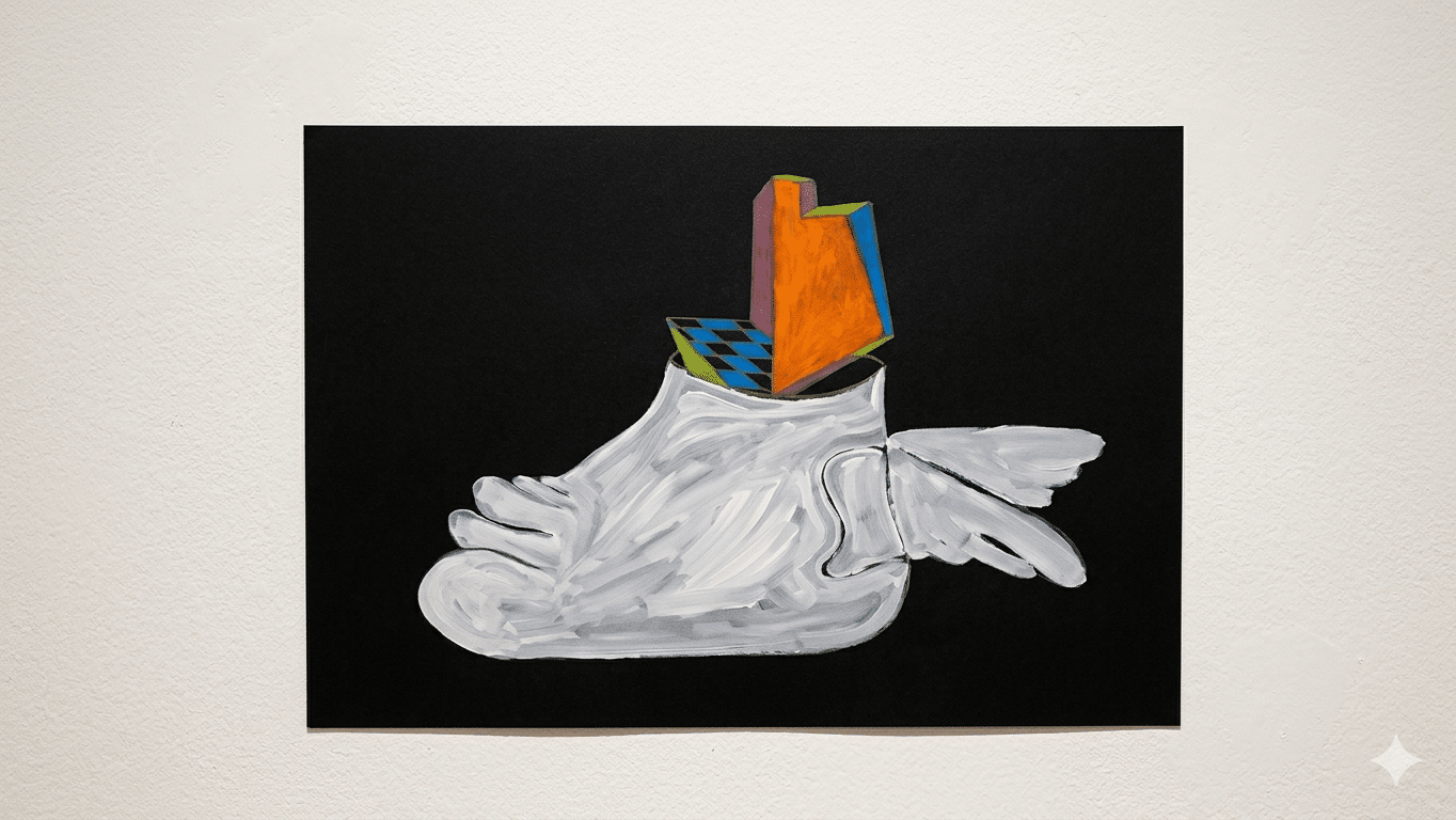 Acrilico sobre papel.100x70cm