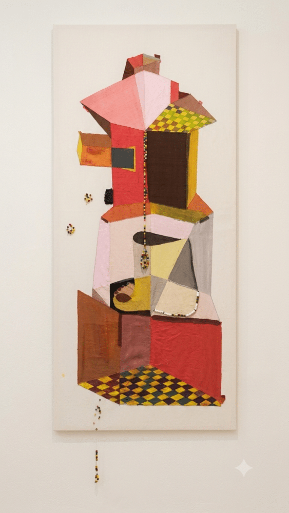 acrilico sobre tela. 230x110cm