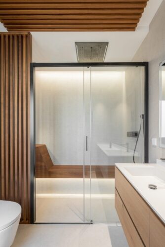 baño contemporáneo
