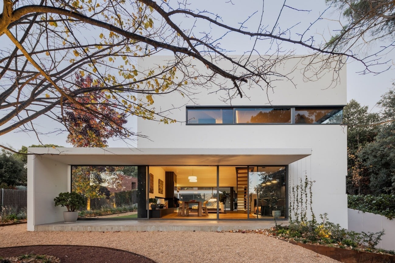 Fachada vivienda en Matadepera