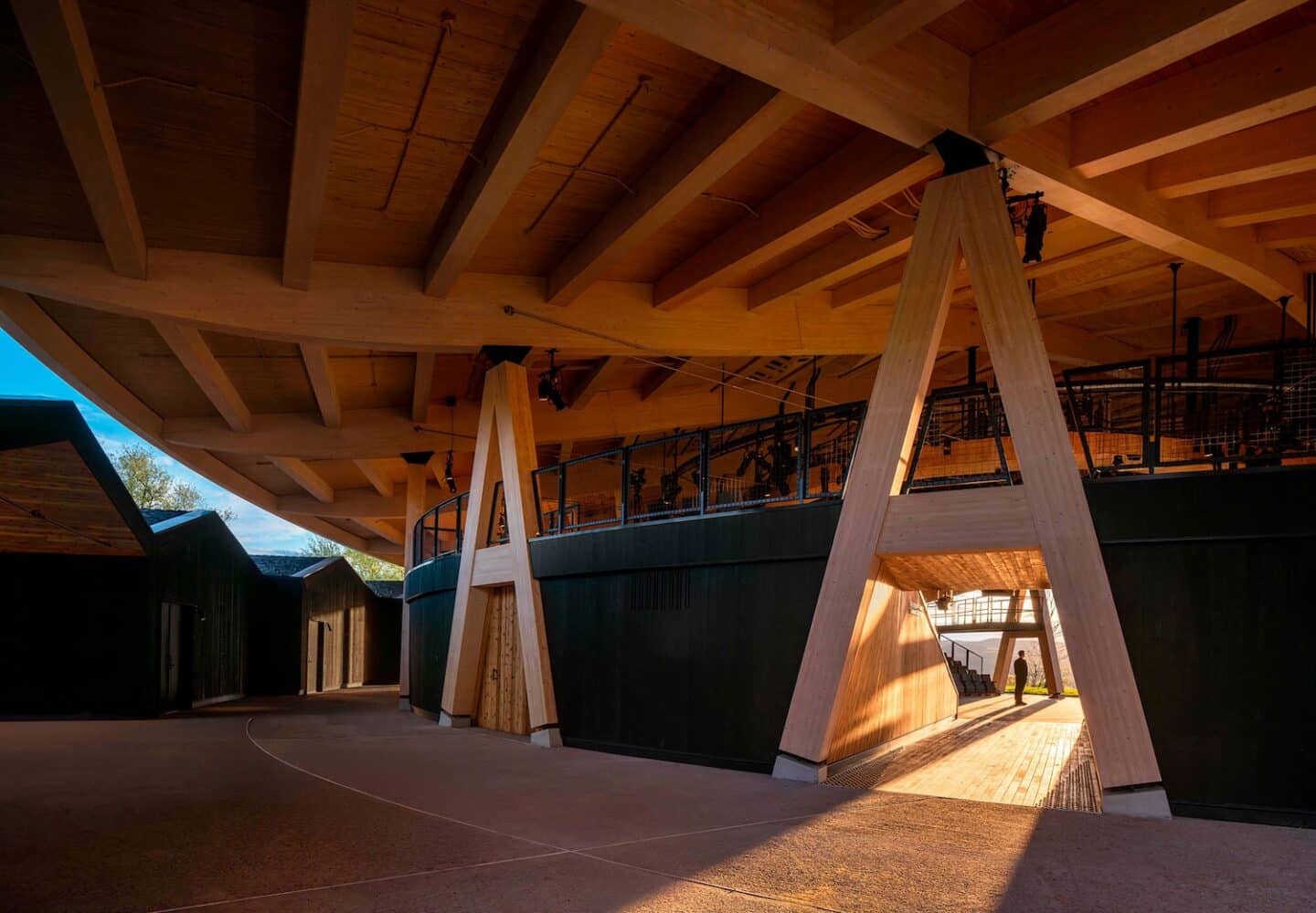 Studio Gang, auditorio, río Hudson