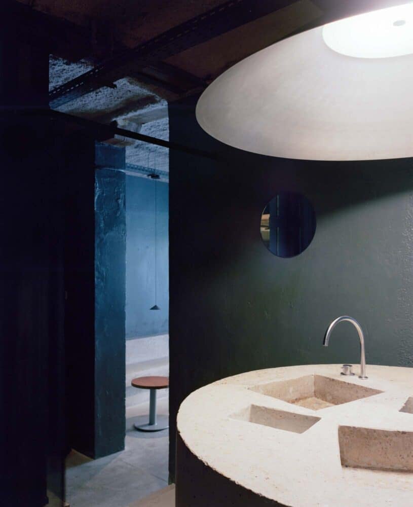 restaurante japonés, brutalismo, Madrid