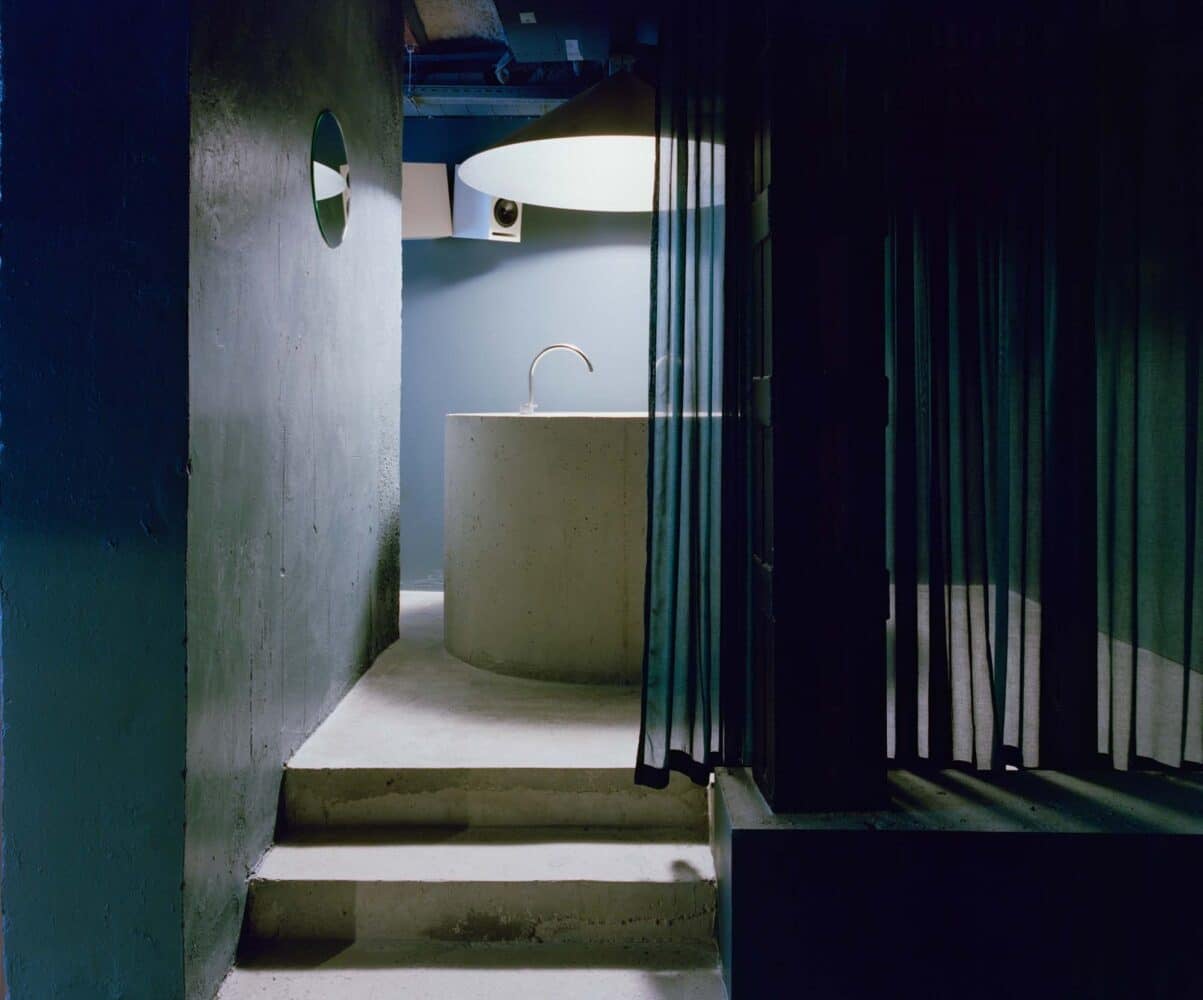 restaurante japonés, brutalismo, Madrid
